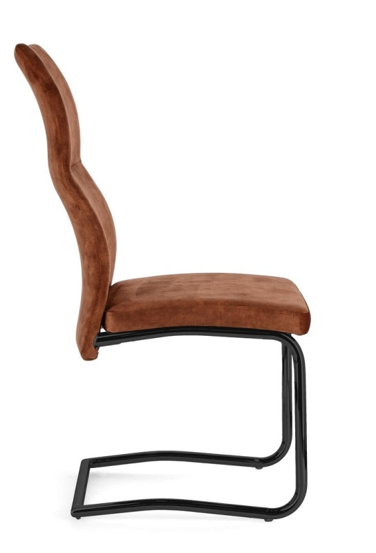 Sedia in velluto THELMA - Bizzotto