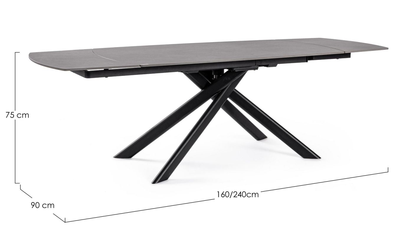Tavolo allugabile JOAKIM 160/240x90 - Bizzotto