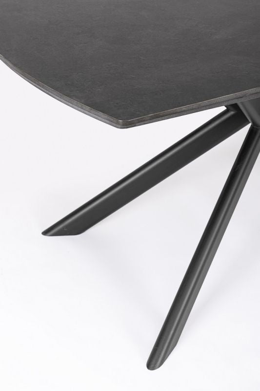 Tavolo allungabile JANIKA 160/240x90 Nero - Bizzotto