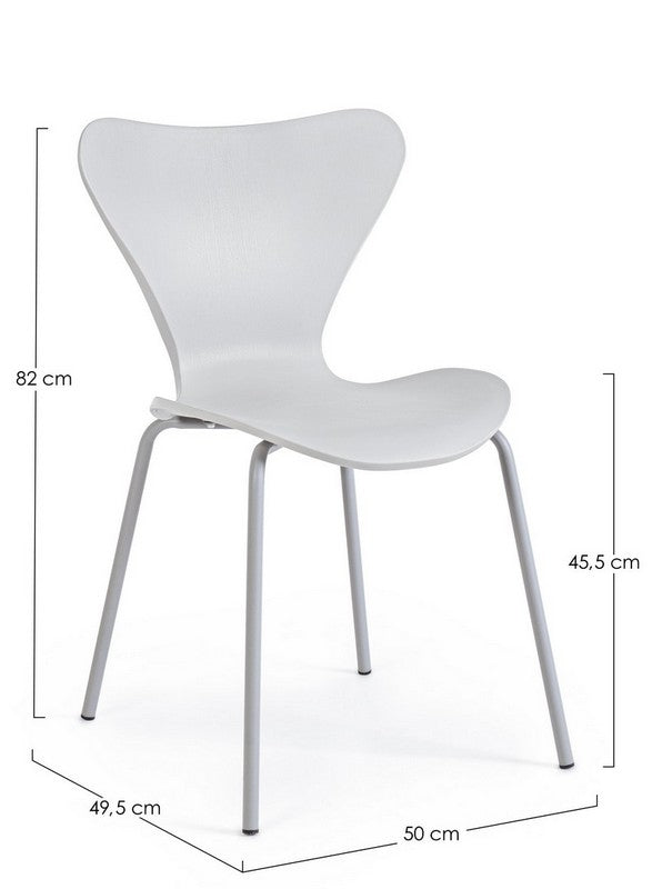Sedia in plastica TESSA - Bizzotto