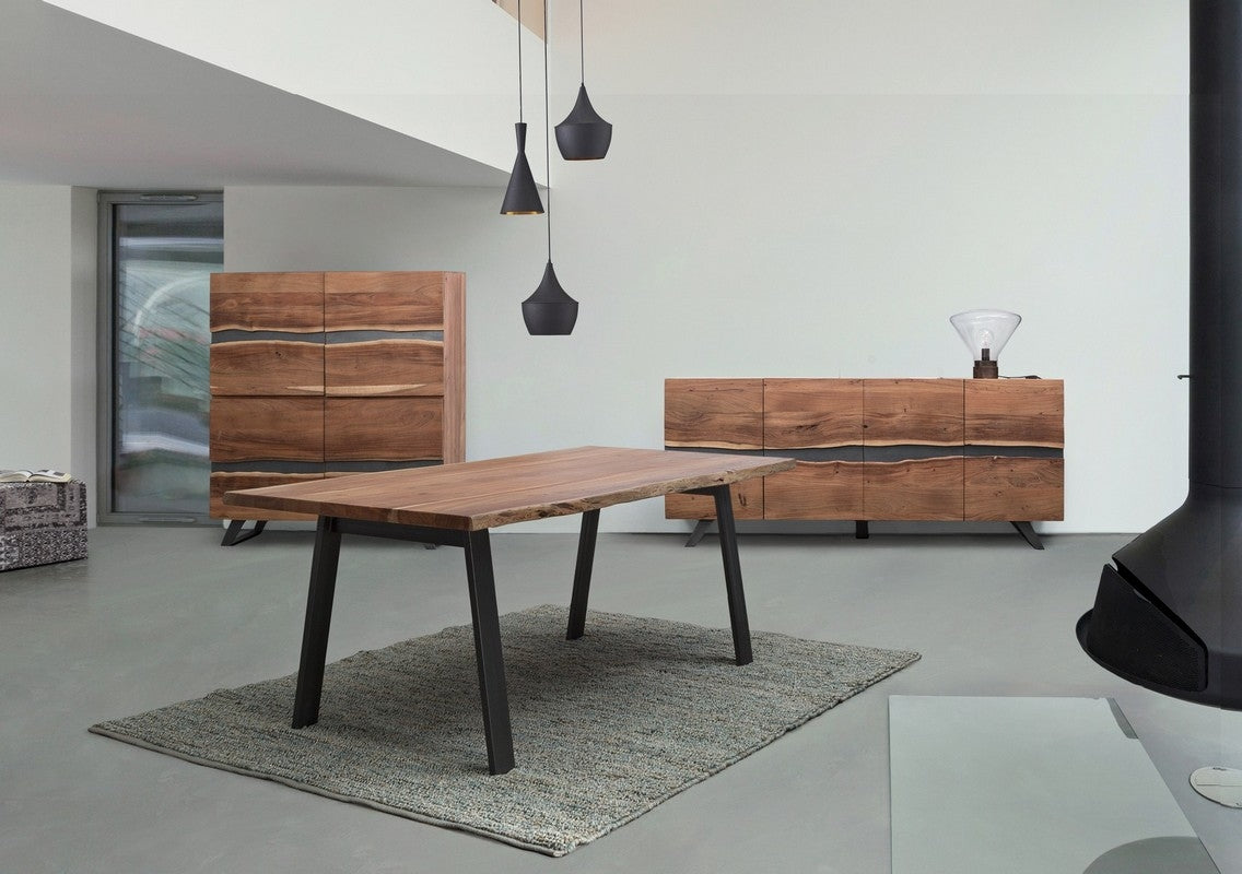 Credenza in legno 4 ante ARON - Bizzotto