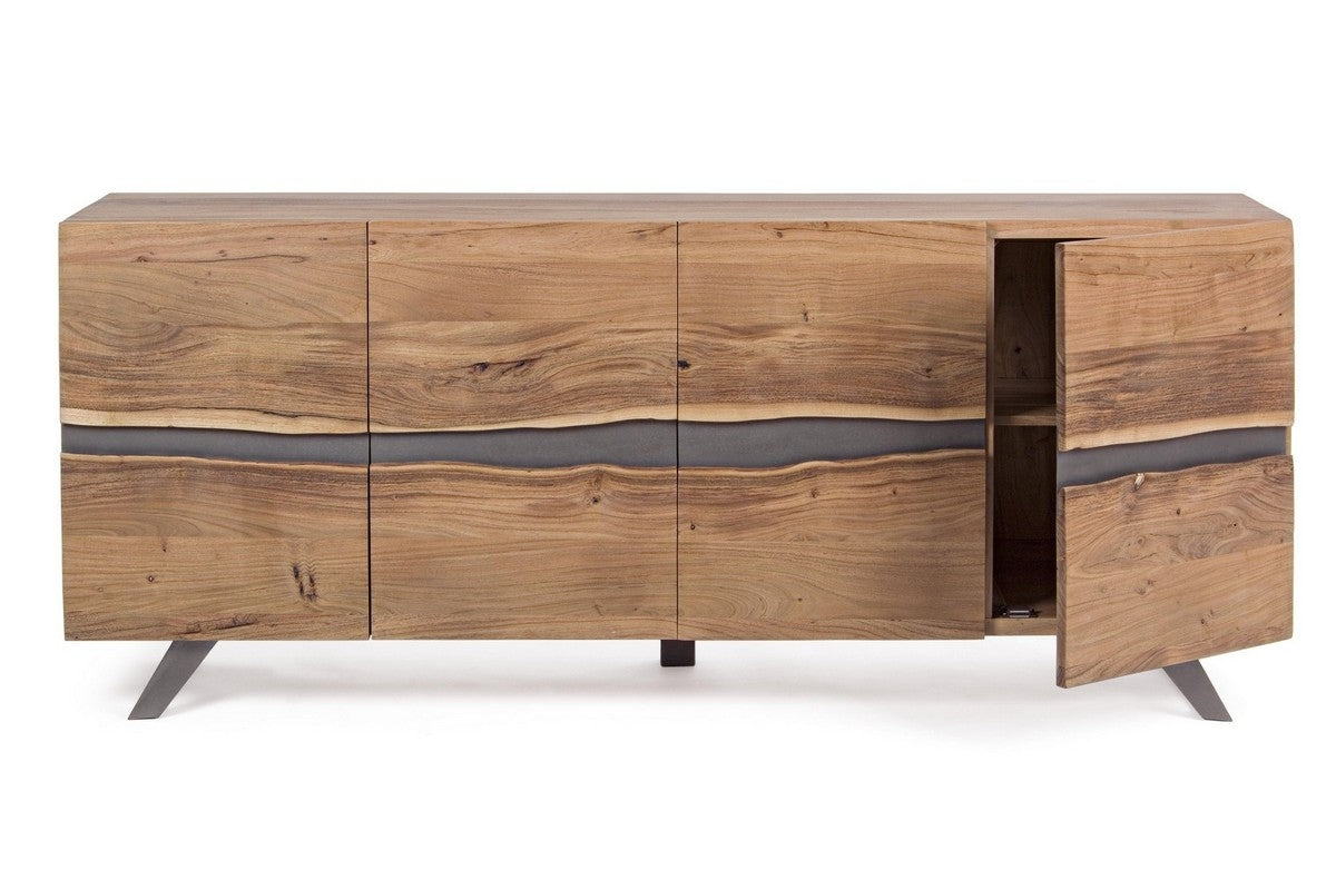 Credenza in legno 4 ante ARON - Bizzotto