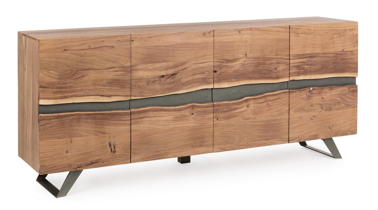 Credenza in legno 4 ante ARON - Bizzotto