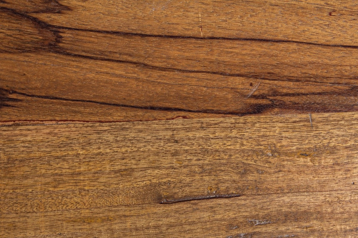 Tavolino in legno riciclato LANCASTER D70-D90 Grigio - Bizzotto