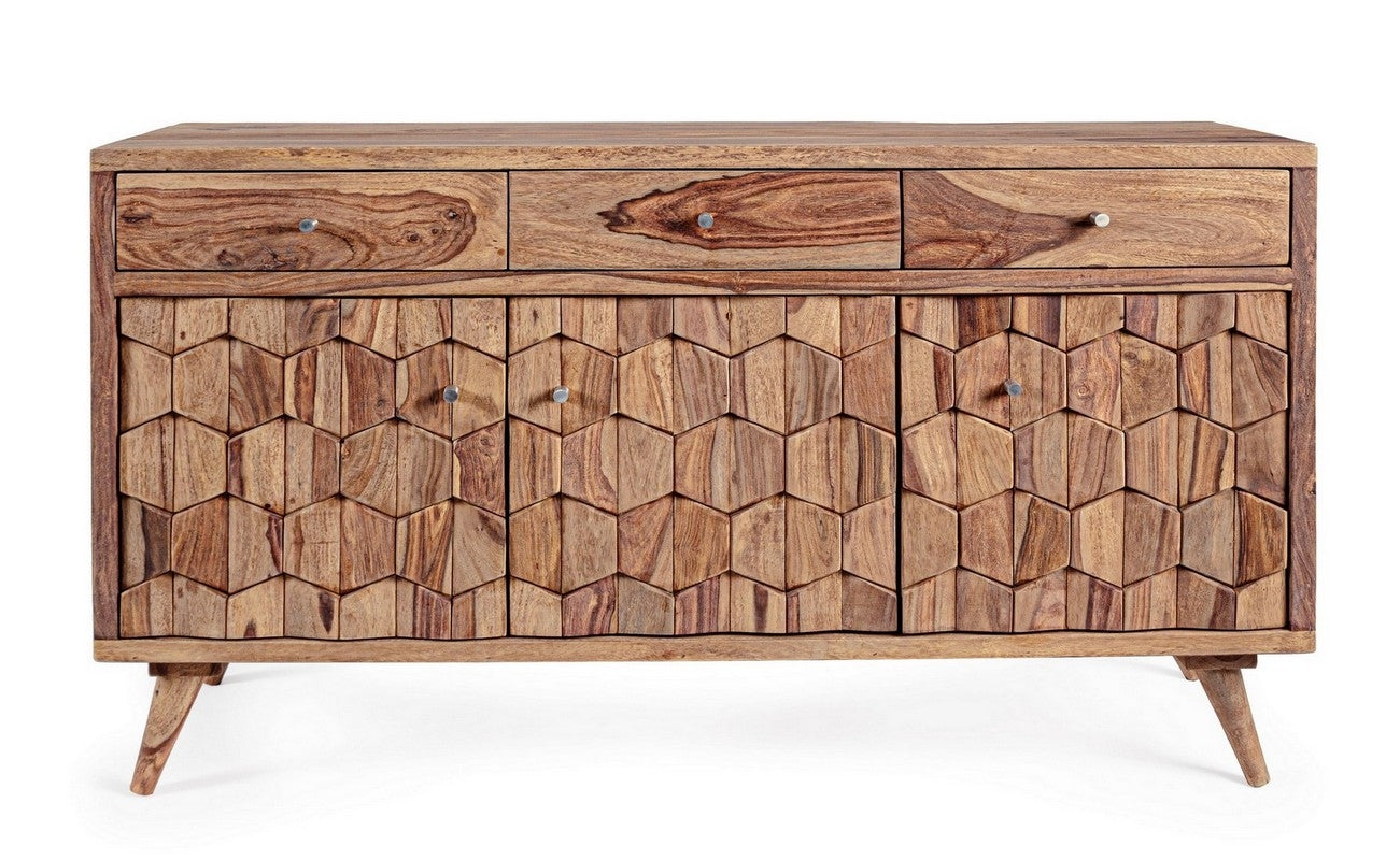 Credenza in legno 3 ante KANT - Bizzotto