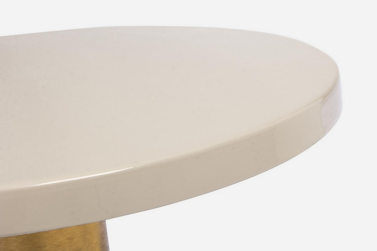 Tavolino da caffè NALIMA crema D50.5 - Bizzotto