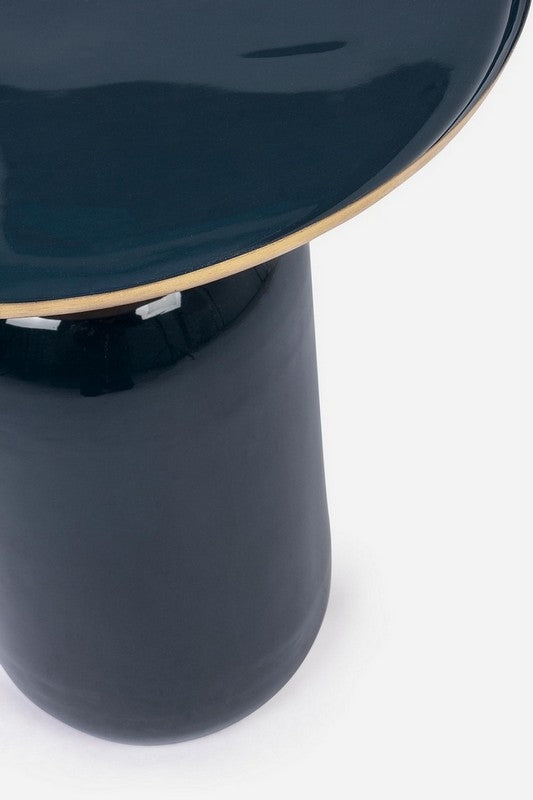 Tavolino da caffè NALIMA blu D40.5 - Bizzotto