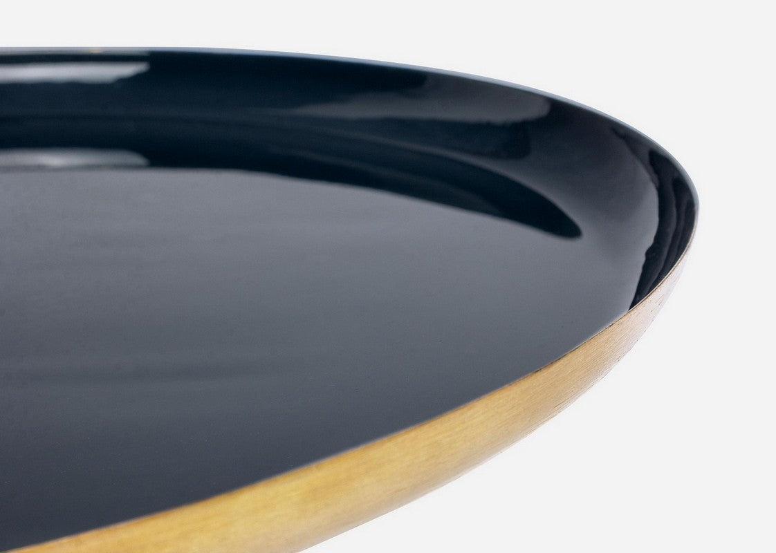 Tavolino da caffè NALIMA blu D40.5 - Bizzotto