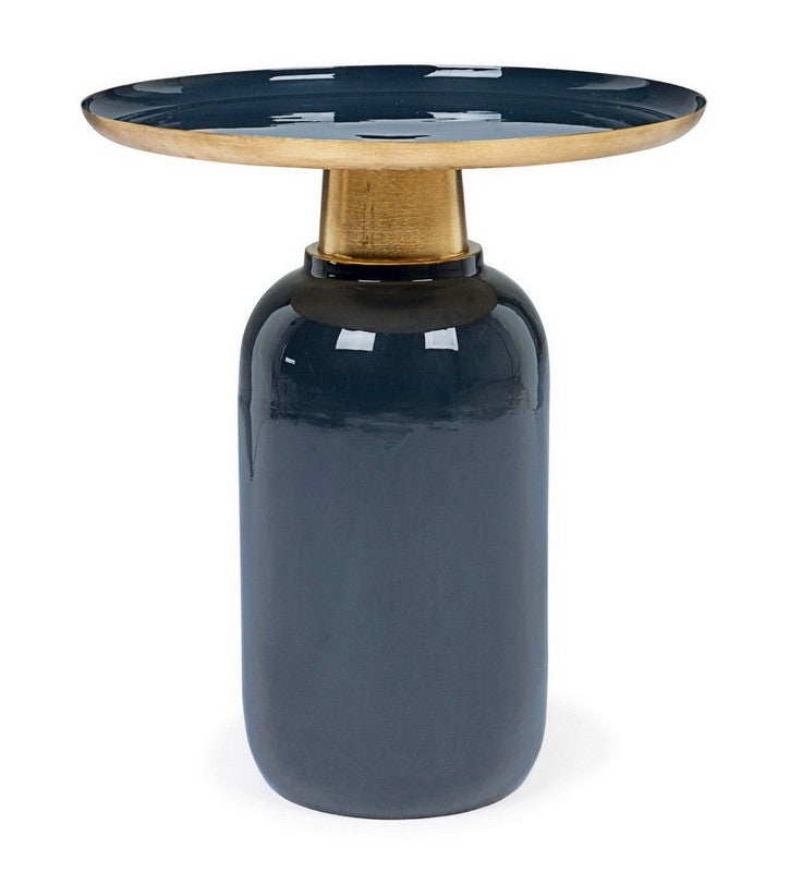 Tavolino da caffè NALIMA blu D40.5 - Bizzotto