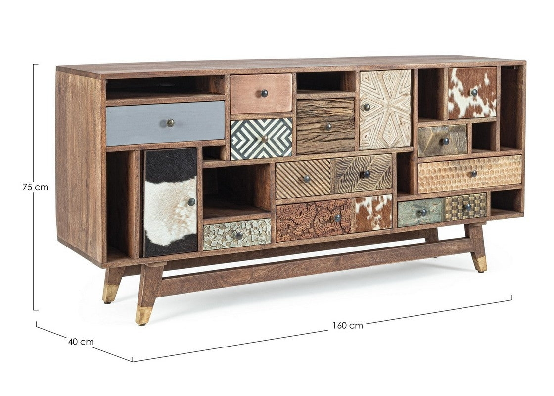 Credenza in legno DHAVAL - Bizzotto