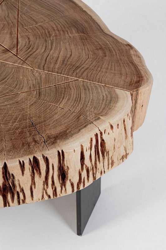 Tavolino in legno natural KEVAL - Bizzotto