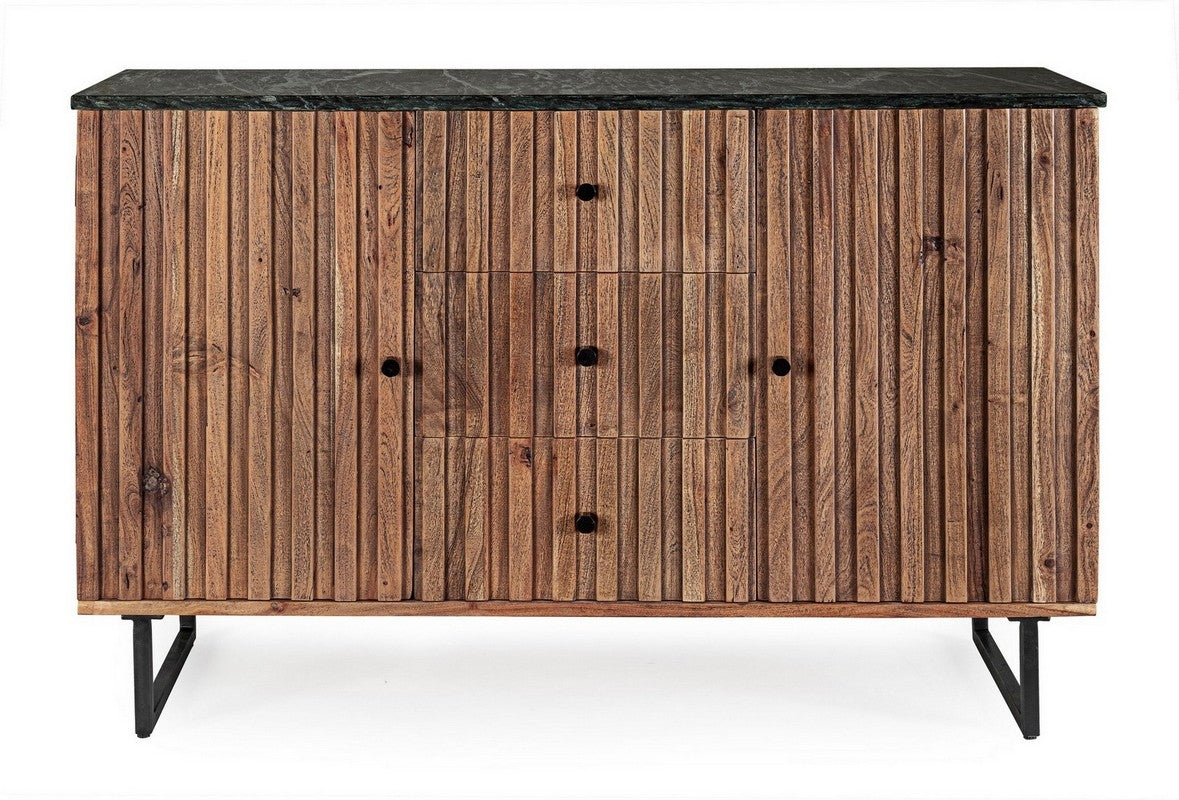 Credenza in legno 3 cassetti NORFOLK - Bizzotto