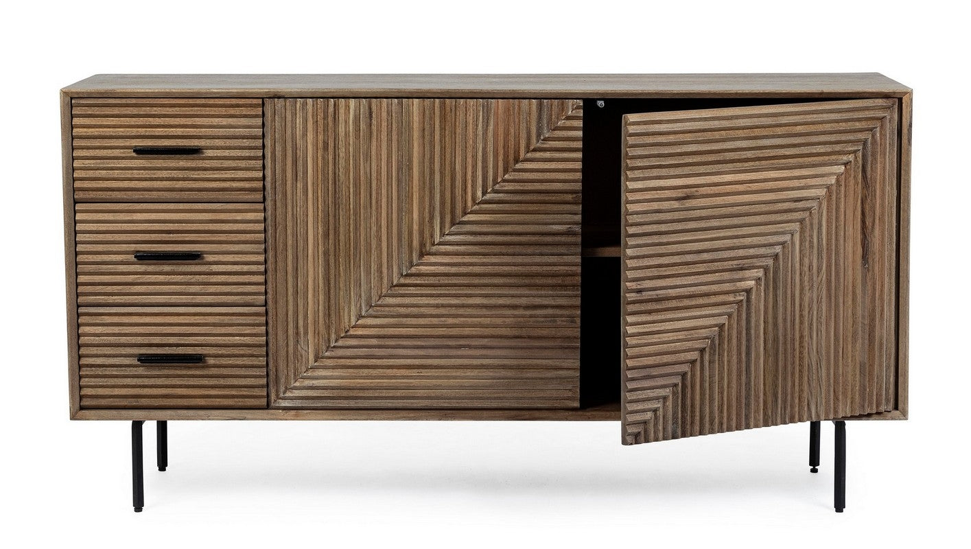 Credenza in legno 2 ante 3 cassetti DARSEY - Bizzotto
