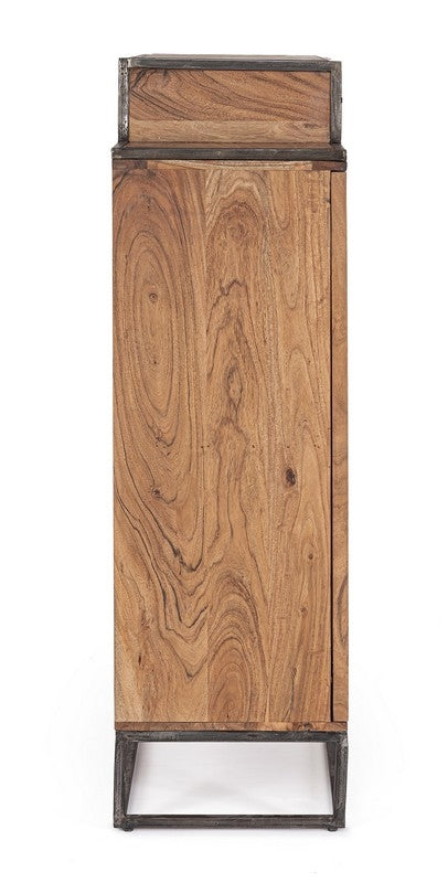 Credenza alta in legno JANAK - Bizzotto