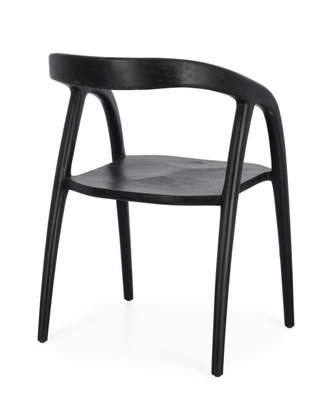 Sedia DOTTY naturale/marrone/nero - Bizzotto