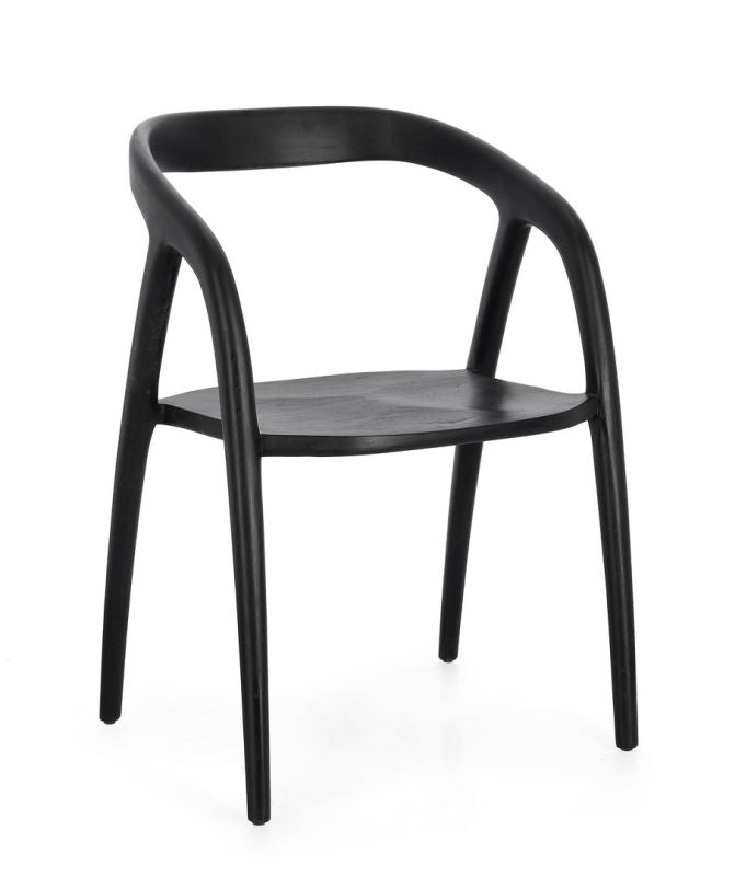 Sedia DOTTY naturale/marrone/nero - Bizzotto