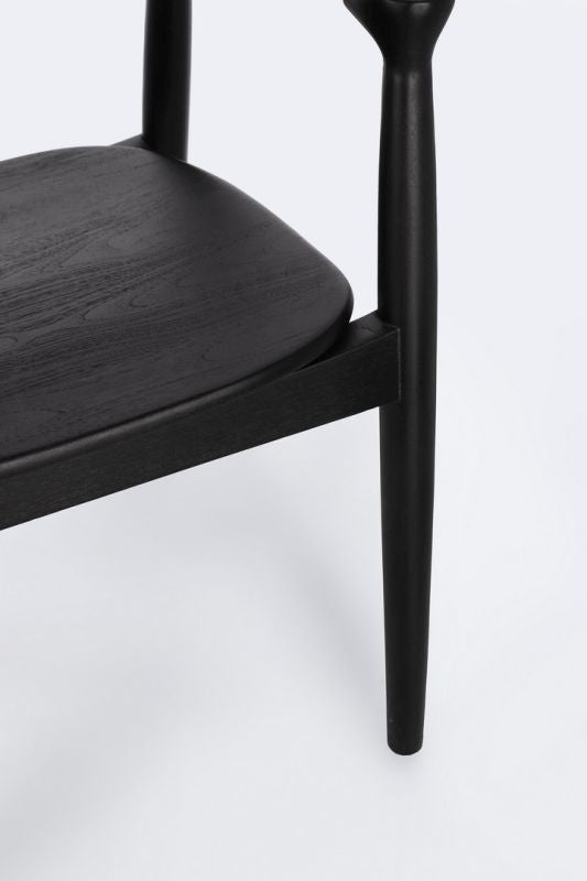 Sedia IDRIS nero - Bizzotto