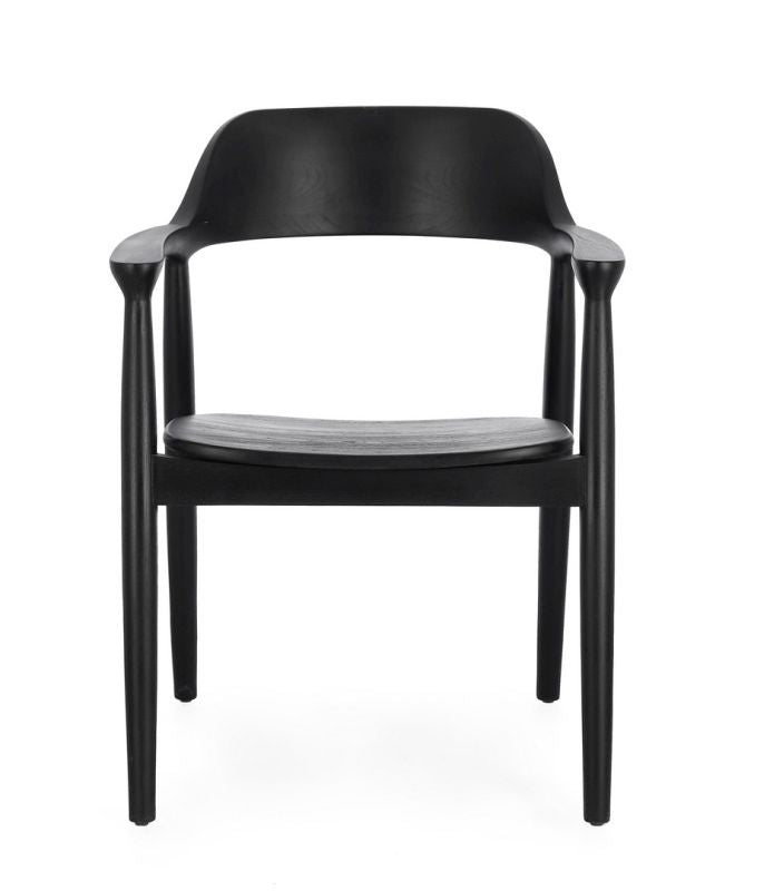 Sedia IDRIS nero - Bizzotto