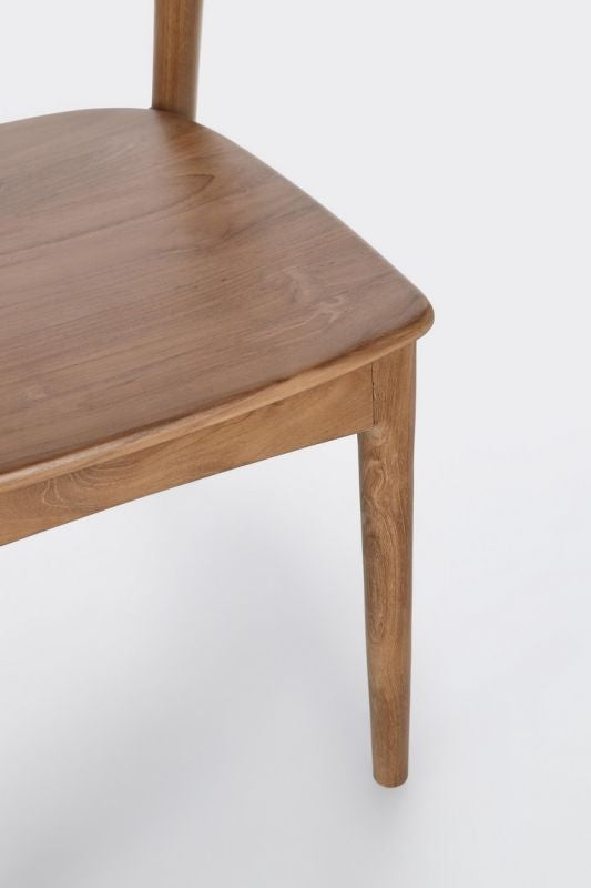 Sedia MILEY naturale/nero - Bizzotto