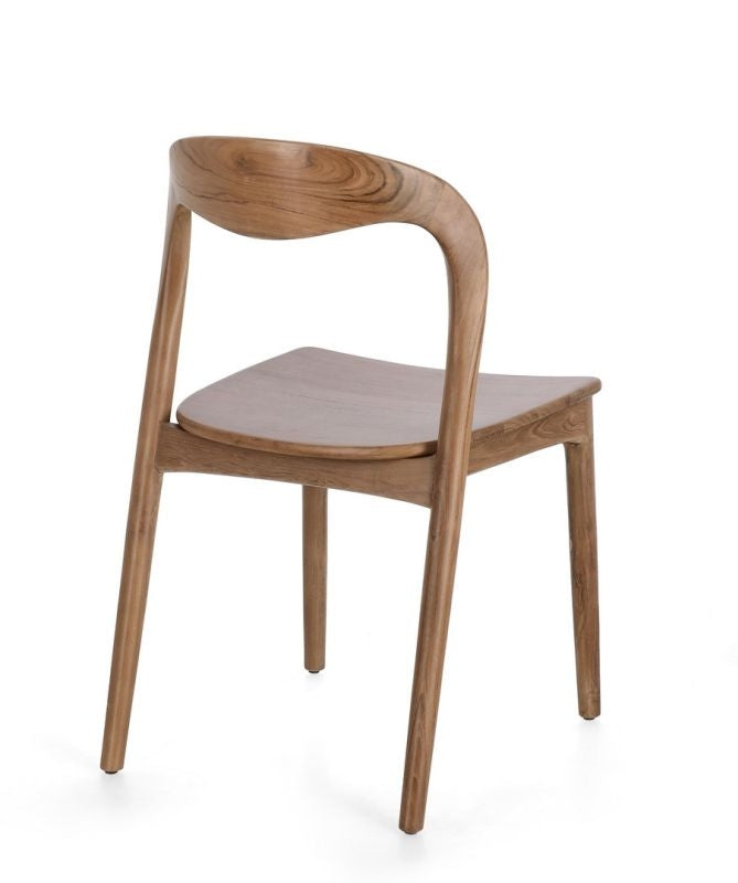 Sedia MILEY naturale/nero - Bizzotto
