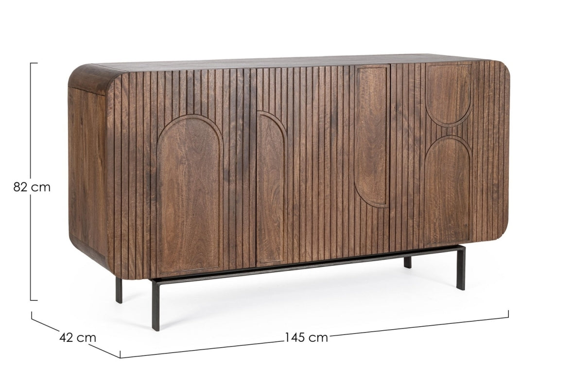Credenza 3 ante in legno ORISSA - Bizzotto