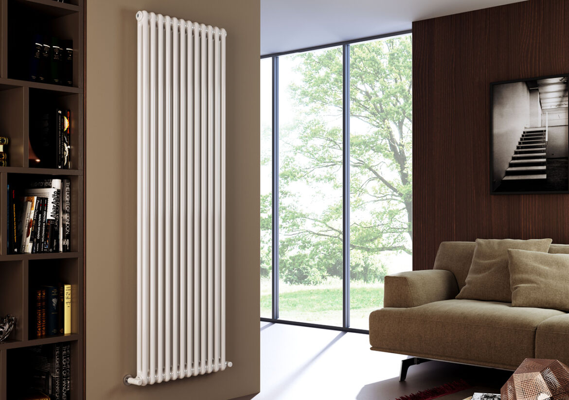 Radiatore tubolare a 2 colonne ARDESIA - Cordivari