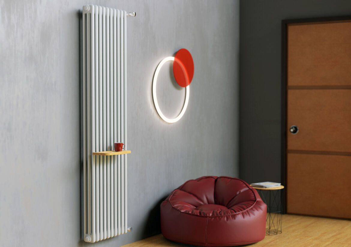 Radiatore tubolare a 3 colonne ARDESIA - Cordivari