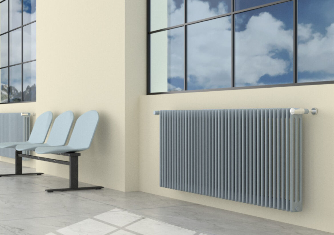 Radiatore tubolare a 3 colonne ARDESIA - Cordivari
