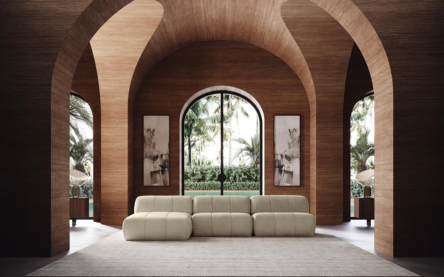 Divano componibile MUFFIN (chaise longue, pouf, poltrona) - Felis