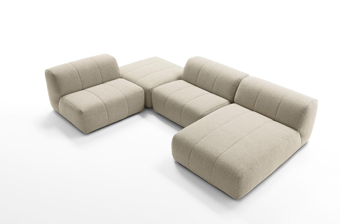 Divano componibile MUFFIN (chaise longue, pouf, poltrona) - Felis