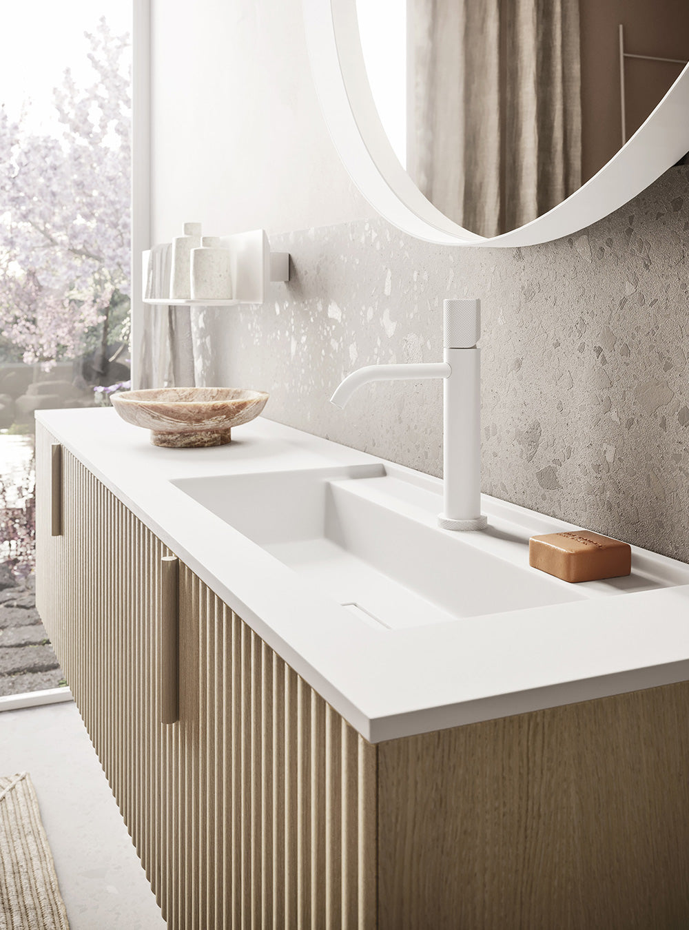 Mobile bagno CODE WAVE rovere crema - Arbi