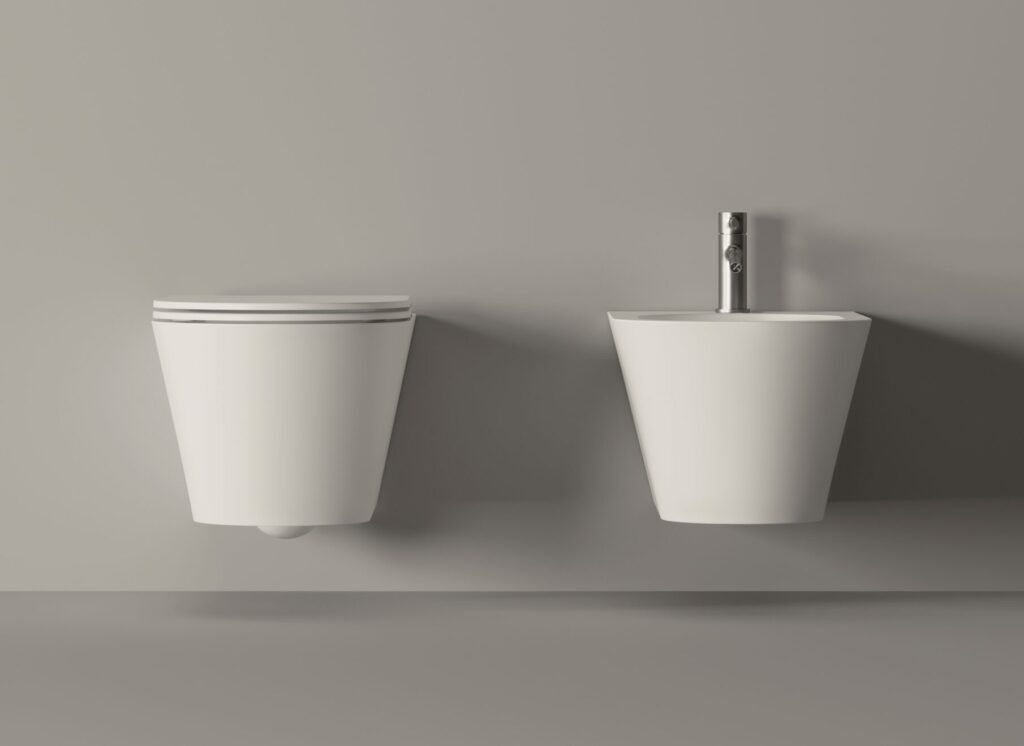 Vaso sospeso HIDE ROUND in ceramica - Ceramica ALICE