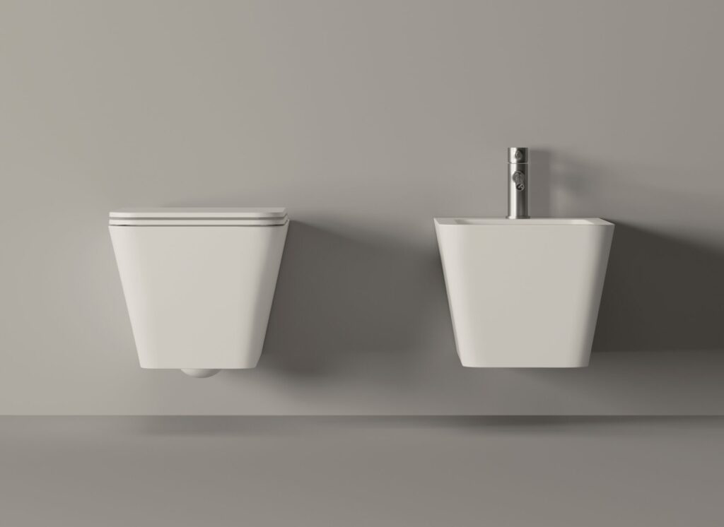 Vaso sospeso HIDE SQUARE in ceramica - Ceramica ALICE