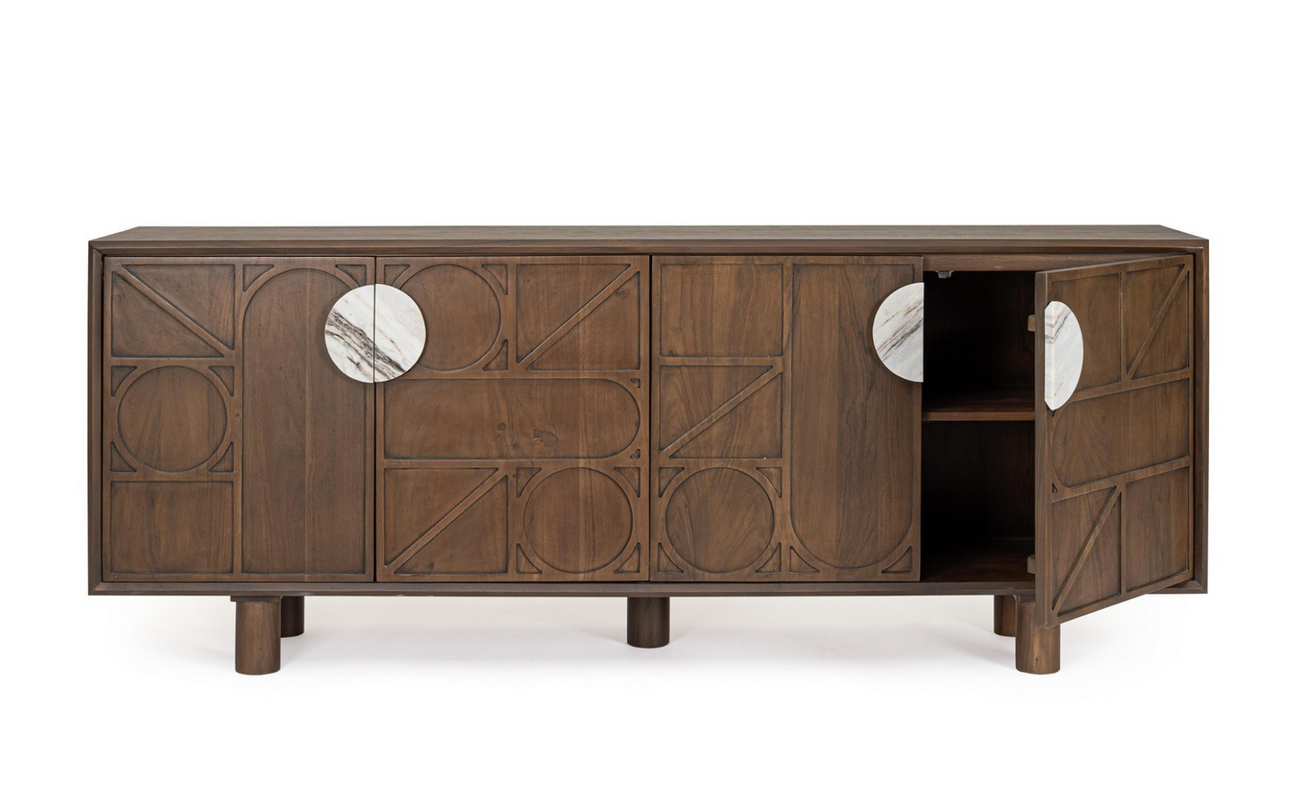 Credenza 4 ante HEMMING S/L - Bizzotto