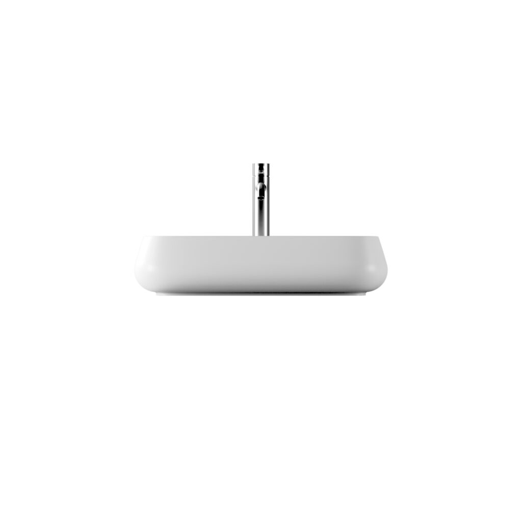Lavabo Nur bianco lucido 60×35 - Ceramica ALICE