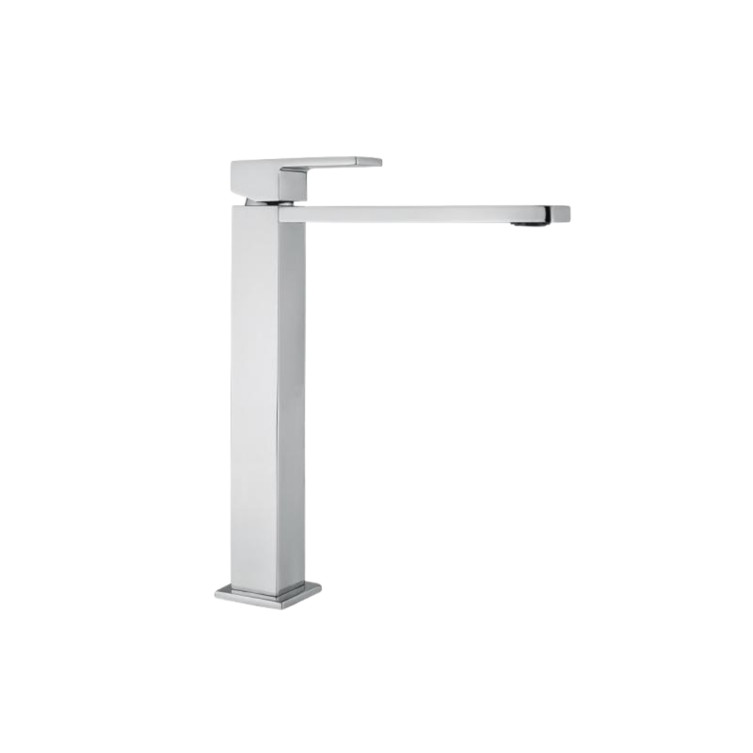 Miscelatore lavabo modello alto senza scarico serie TETRIS - 9117S - BUGNATESE