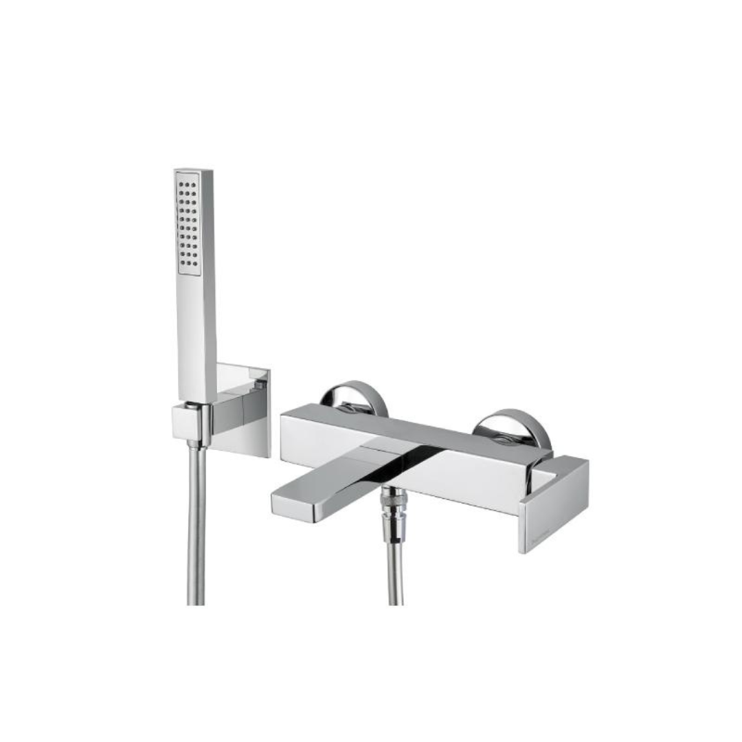 Monocomando vasca esterno con duplex serie TETRIS - 9102 - BUGNATESE
