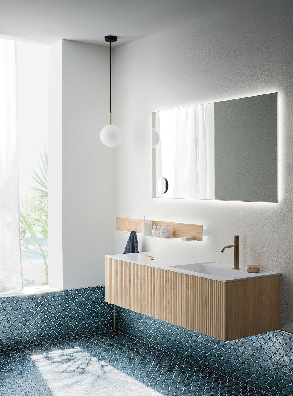 Mobile bagno SKY ONDINA olmo chiaro - Arbi