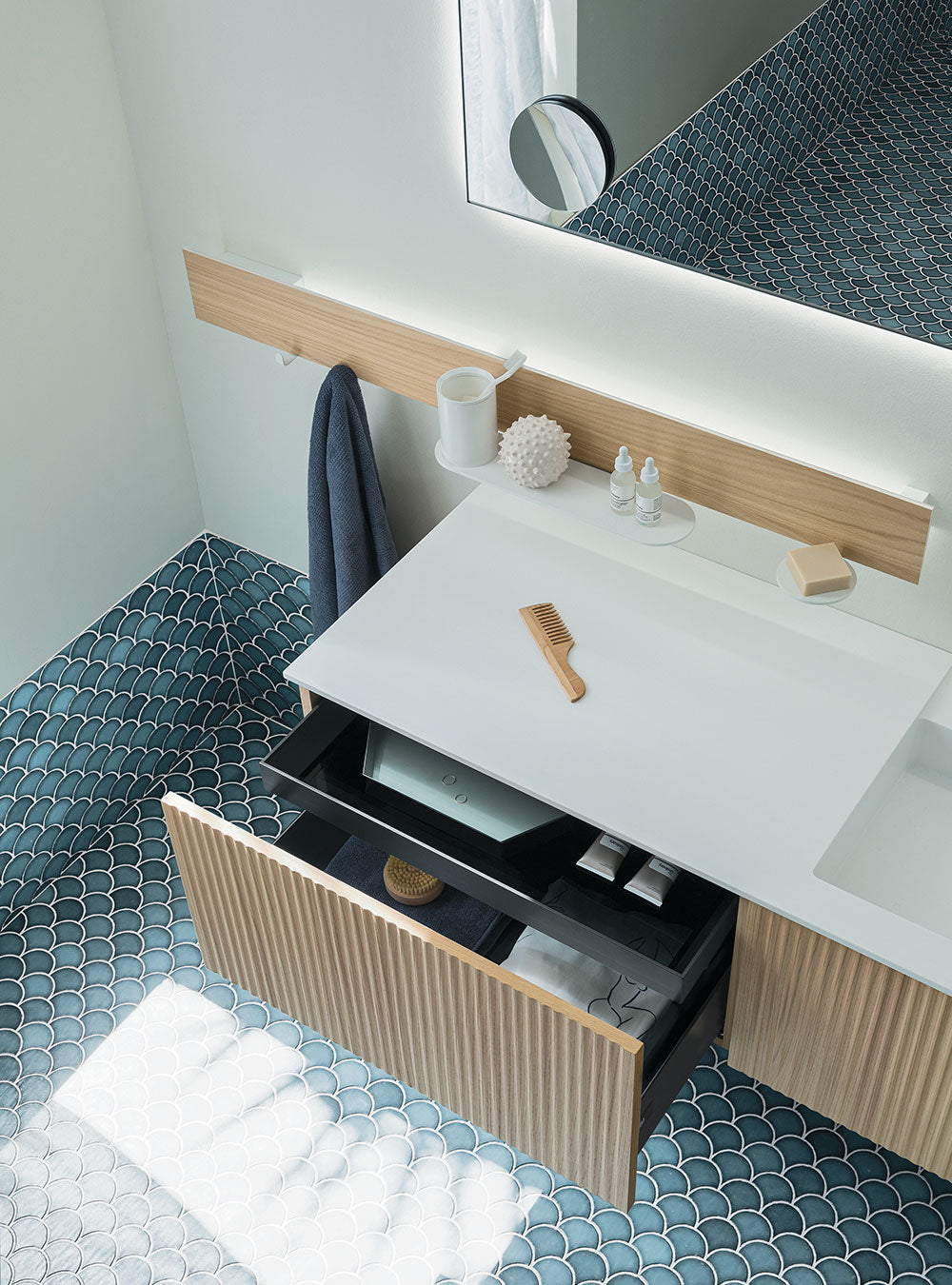 Mobile bagno SKY ONDINA olmo chiaro - Arbi