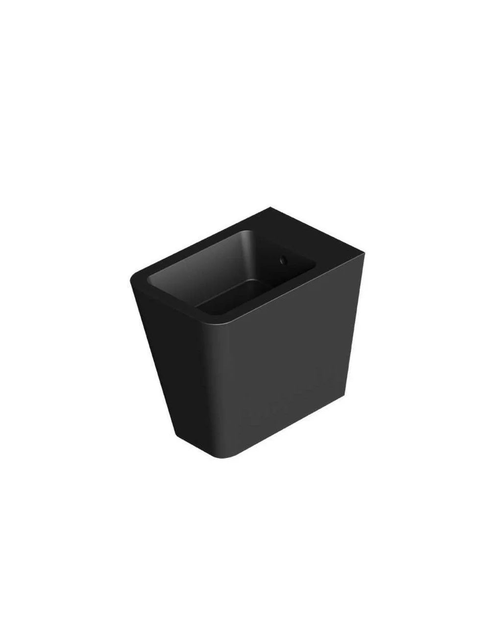 Bidet HIDE SQUARE a terra monoforo in ceramica - Ceramica ALICE