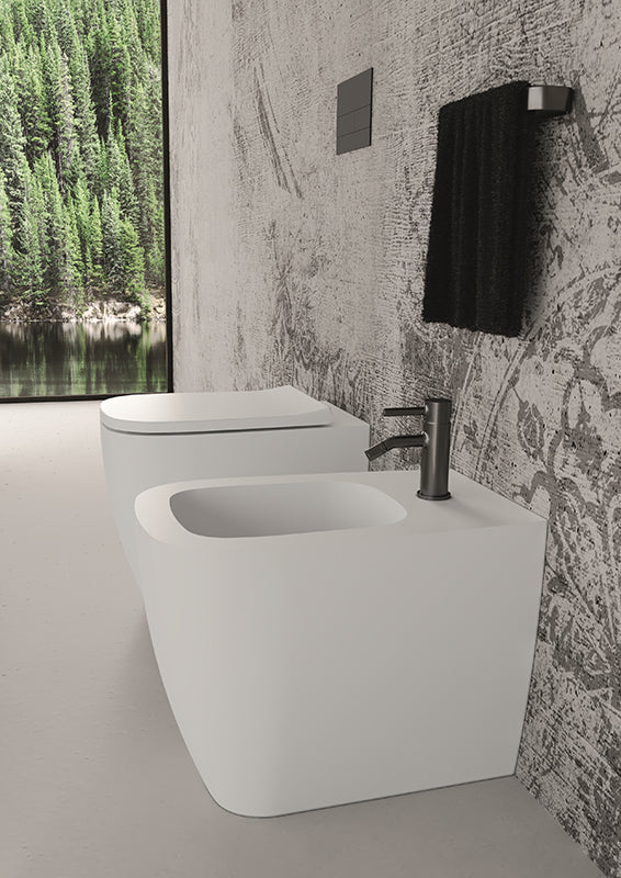 Bidet WUNDER a terra monoforo in ceramica- Ceramica ALICE