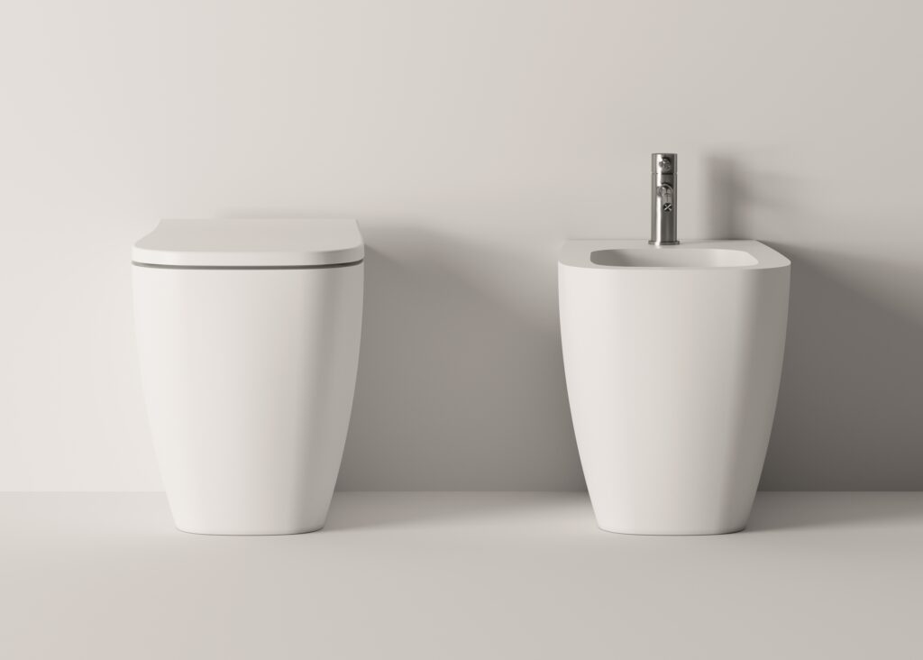 Bidet WUNDER a terra monoforo in ceramica- Ceramica ALICE