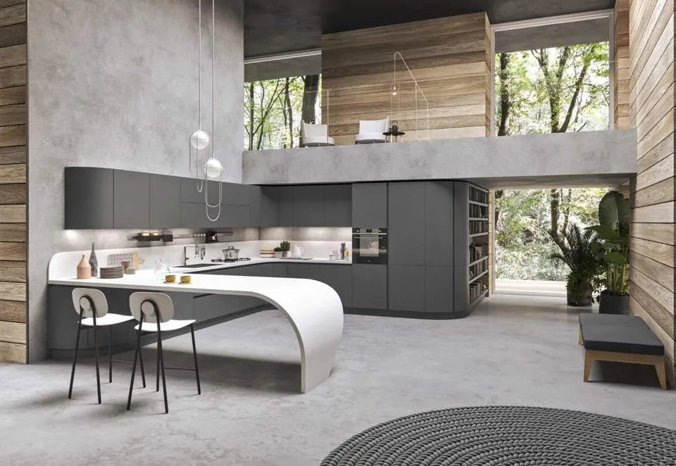 Cucina Progetto Sistema Laccato - AR-TRE
