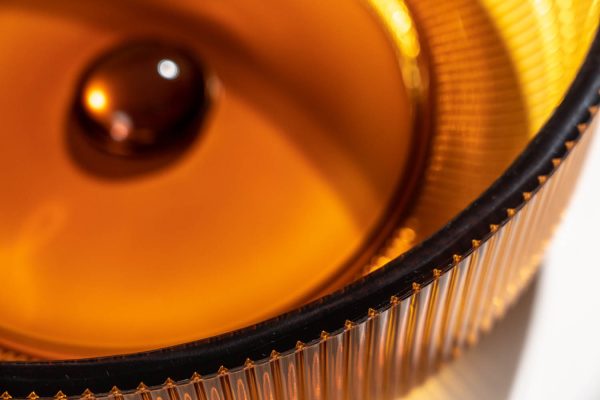 Lavabo in vetro Datejust Ambra Veneziana - Cipì