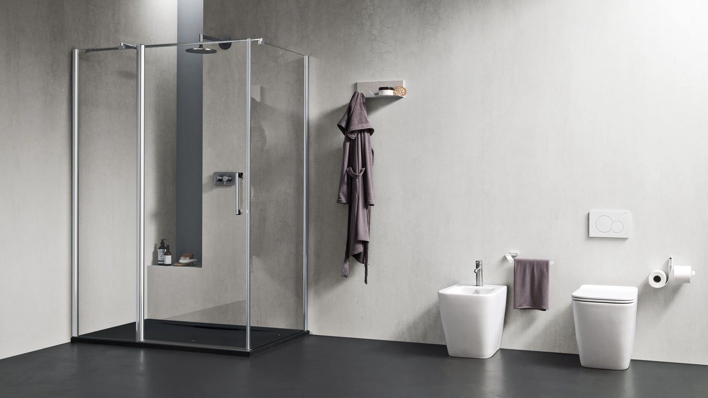 Box doccia angolo DEDALO PLUS 120x80 - ARBLU