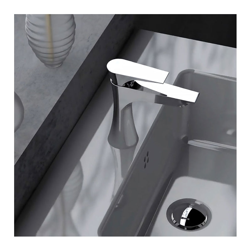 Miscelatore monocomando lavabo senza scarico serie DIVA - DV606 - Rubinetterie DANIEL