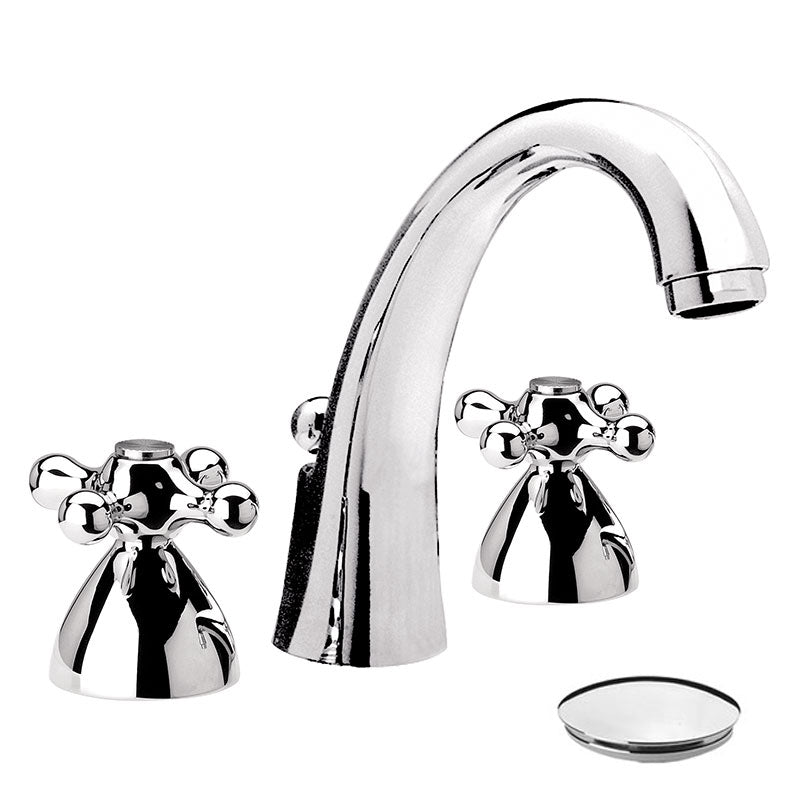 Batteria lavabo 3 fori REVIVAL -V5003L- Rubinetterie DANIEL