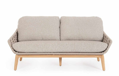 Divano 2/3 posti beige TAMIRES - Bizzotto