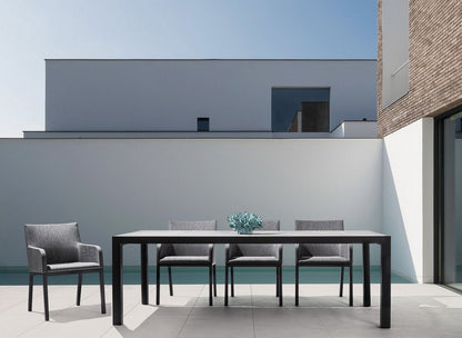 Tavolo in alluminio bianco JX11 MASON - Bizzotto