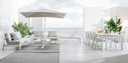 Salotto in alluminio antracite BALTIC - Bizzotto